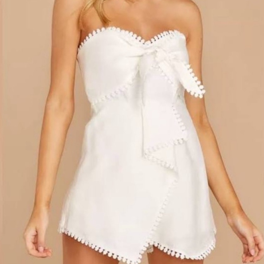 White Vici romper